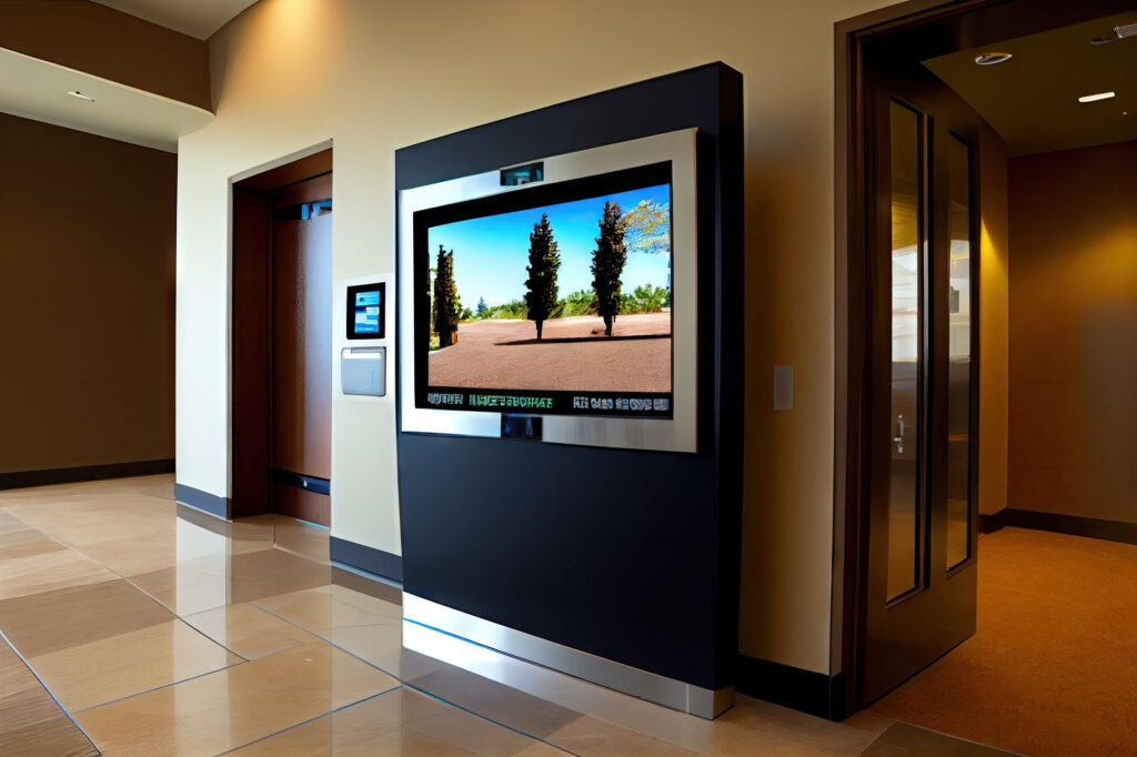 Video wall installation